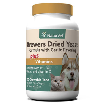 【NATURVET】Brewers Dried Yeast with Garlic Chewable Tablet