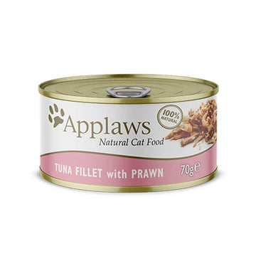 【Applaws】Grain Free Cat Can - Tuna Fillet With Shrimp 2.47 oz
