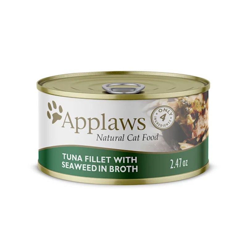 【Applaws】Grain Free Cat Can - Tuna Fillet With Seaweed 2.47 oz