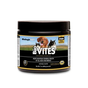 【BiologicVET BioVITES 】Multinutrient - Dog & Cat Vitamins, Minerals & Enzymes, Powder 200g