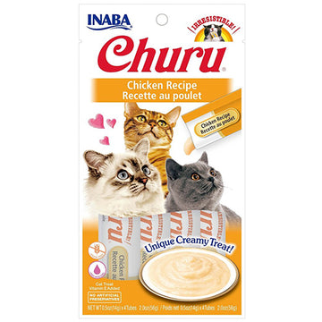 Inaba Churu Purées Cat Treat - Chicken-Treats-PawPawDear