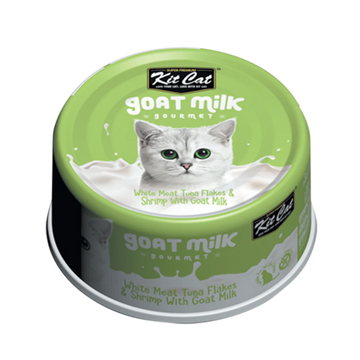 【Kit Cat】Goat Milk Gourmet Tuna & Shrimp 70g