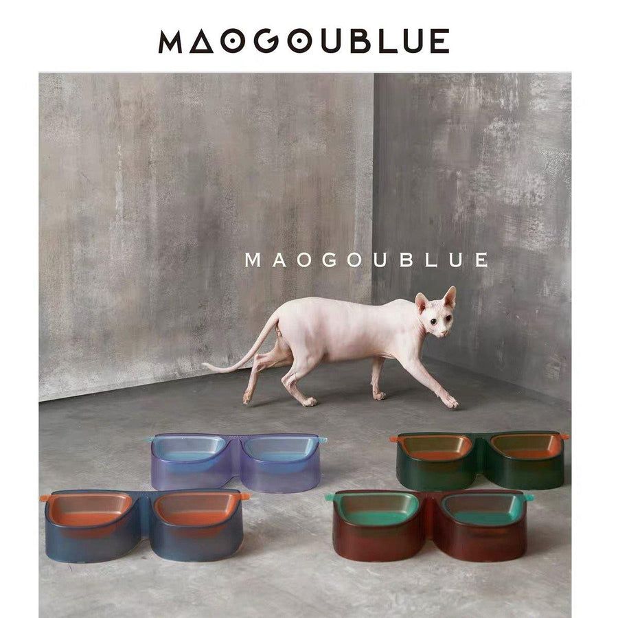 MAOGOUBLUE SUNGLASS DOUBLE BOWL - Pet Supplies - PawPawDear