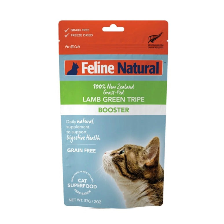 【K9 / Feline Natural】Cat Treat - Lamb Green Tripe Booster - 2oz / 59g
