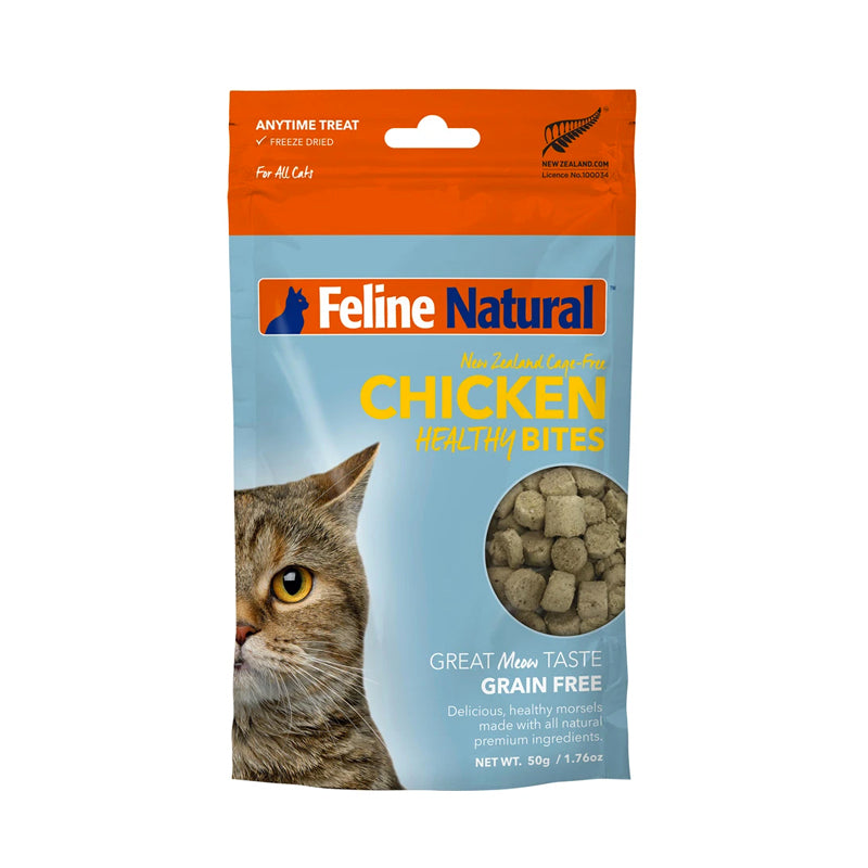 【K9 Natural】Cat Treat - Chicken Healthy Bites 50 g