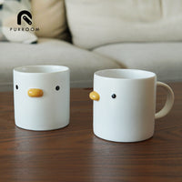 【PURROOM】Little Chick Ceramic Mug
