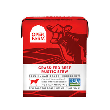 【Open Farm】Dog Wet Food-Grass Fed Beef Rustic Stew x12