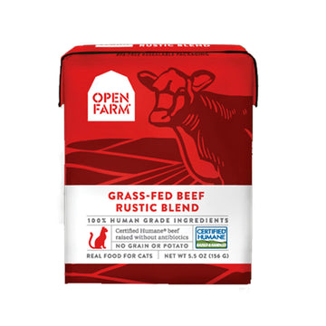 【Open Farm】Cat Wet Food-Homestead Beef Rustic Blend 5.5 Oz