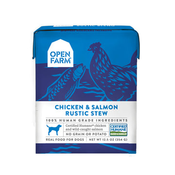 【Open Farm】Dog Wet Food-Chicken & Salmon Rustic Stew x12