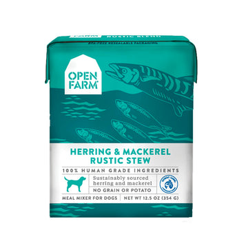 【Open Farm】Dog Wet Food-Herring & Mackerel Rustic Stew x12