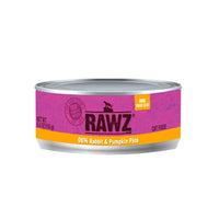 【Rawz】- 猫咪罐头 - 96% 兔肉＋南瓜 5.5 盎司 (肉酱) 