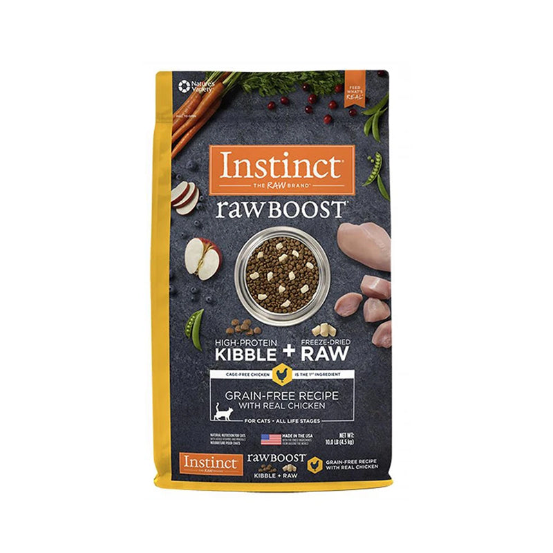 【INSTINCT】Original Raw Boost® Grain-Free Recipe with Real Chicken 10 lb