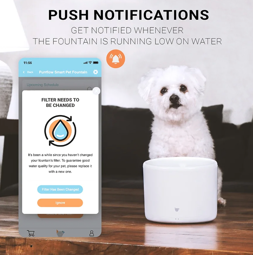 【INSTACHEW】Purrflow Smart Pet Water Fountain