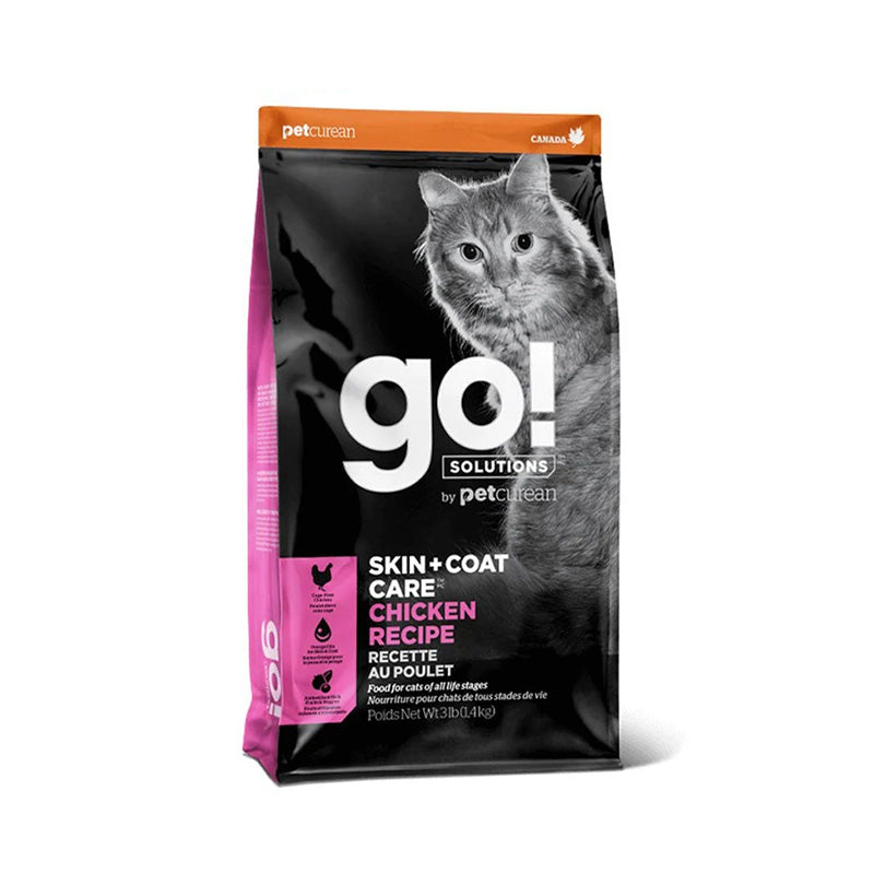 【Go! Solutions】美毛美发配方猫粮－鸡肉 7.25KG