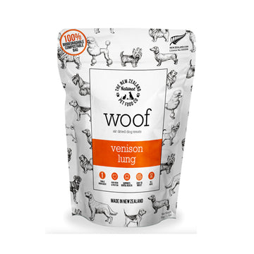 【Woof】Freeze Dried Dog Treat - Venison Lung 50g