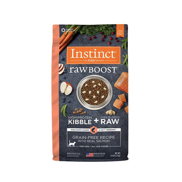【INSTINCT】Original Raw Boost® Grain-Free Recipe with Real Salmon 4.5 lb
