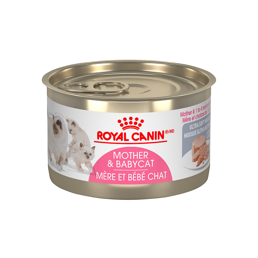【Royal Canin - Kitten】Feline Health Nutrition Utra-Soft Mousse Mother & Baby Cat Food 3oz