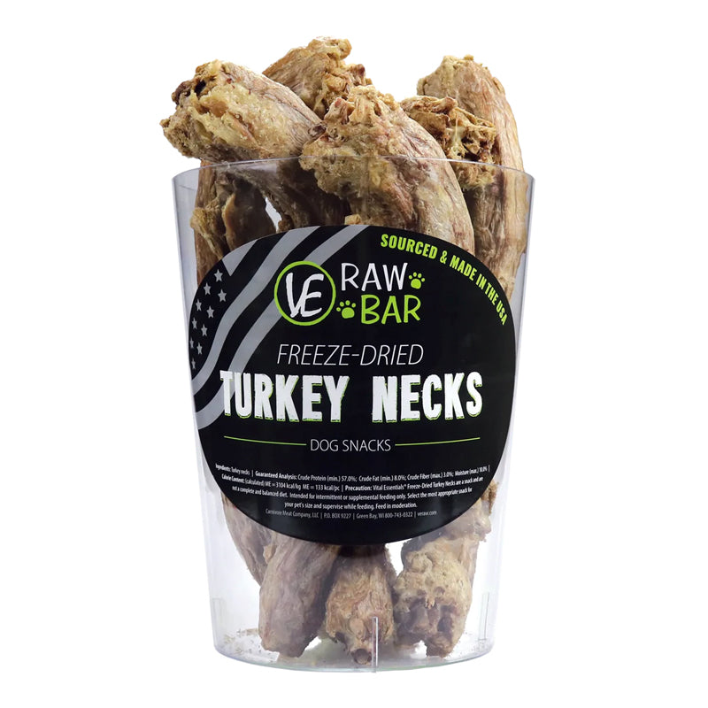 【VITAL ESSENTIAL VE】Freeze Dried Treat - Turkey Neck