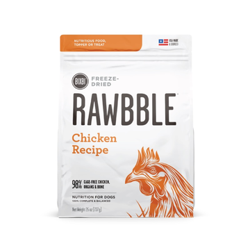 【BIXBI】RAWBBLE® Freeze-Dried Dog Food 128g - Chicken