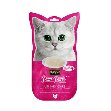 【Kit Cat】Purr Puree Plus+ Chicken & Cranberry (Urinary Care) 15g x 4