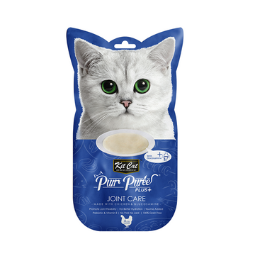 【Kit Cat】Purr Puree Plus+ Chicken & Glucosamine (Joint Care) 15g x 4