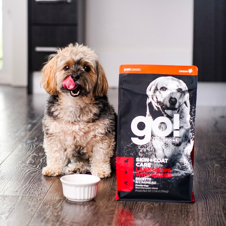 【Go! Solutions】Skin + Coat Care Dog Food - Lamb 25lbs