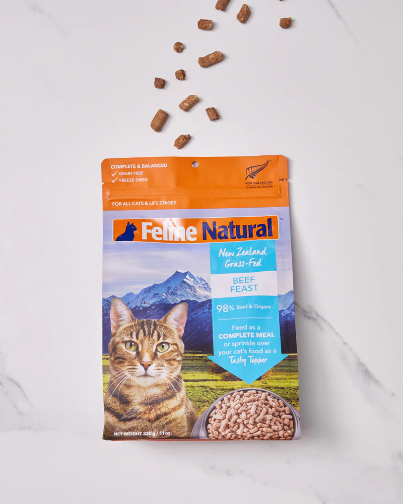 【K9 Natural】Freeze-Dried Cat Food - Beef