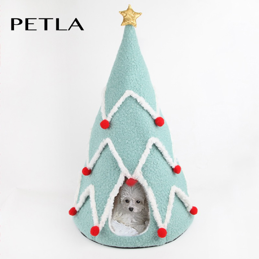 Christmas Tree Pet Bed Pet House