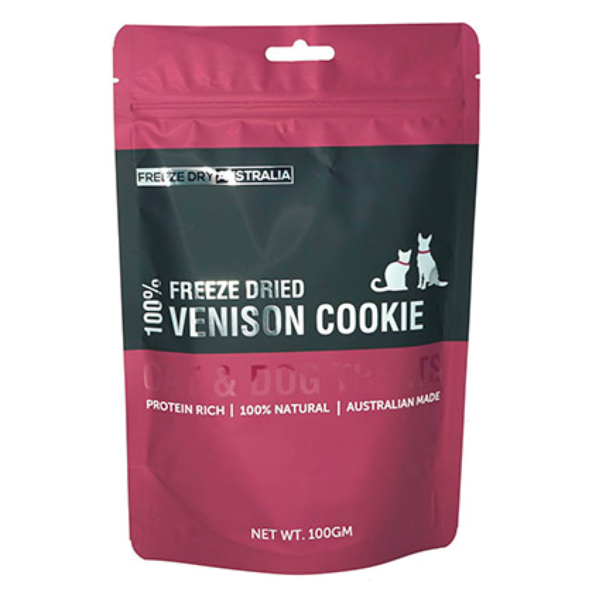 【FDA】Freeze Dry Australia Freeze Dried Venison Cookie 100g