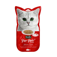 【Kit Cat】猫咪汤条Plus - 金枪鱼&鱼油 （亮毛美肤）15gx 4