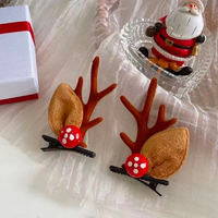 圣诞麋鹿发夹
