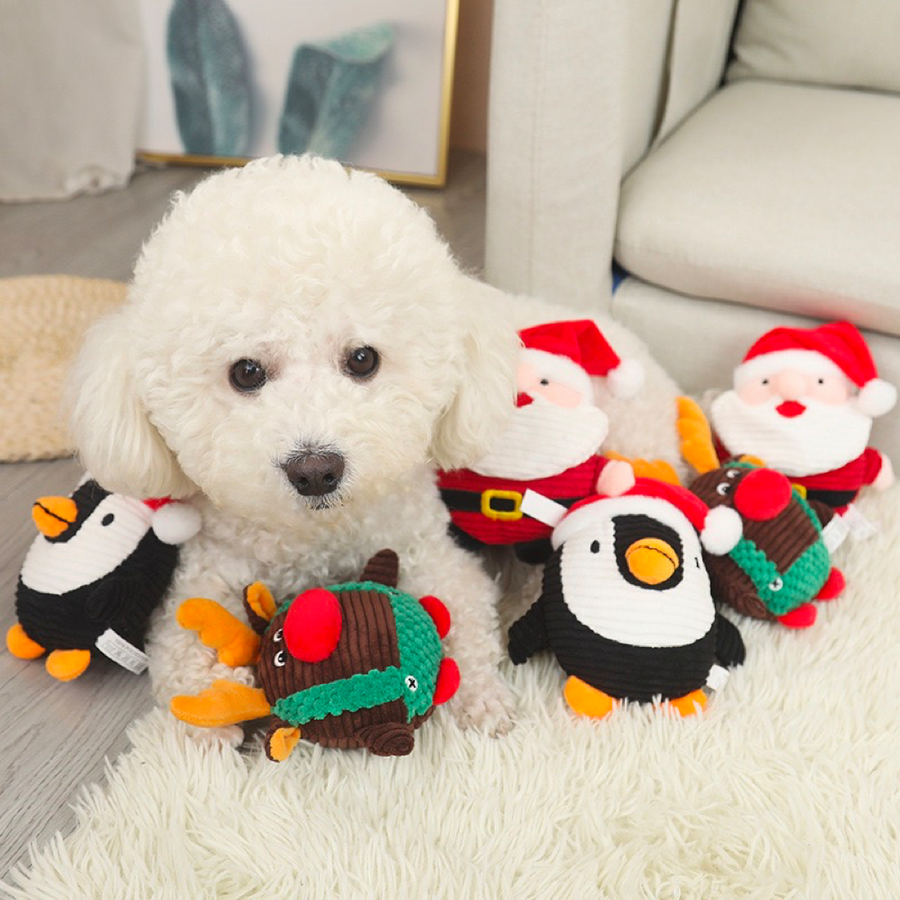 Christmas Pet Squeaky Toys