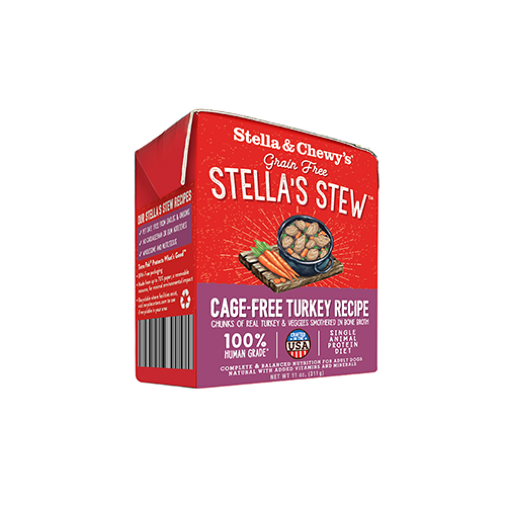 【Stella & Chewy's】Cage-Free Stew - Turkey 11oz x12