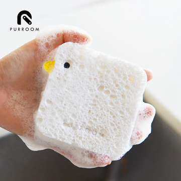 【PURROOM】Natural Bowl Cleaning Sponge
