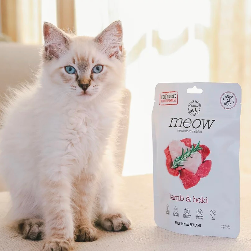 【Meow】Freeze-Dried Cat Food - Lamb & Hoki