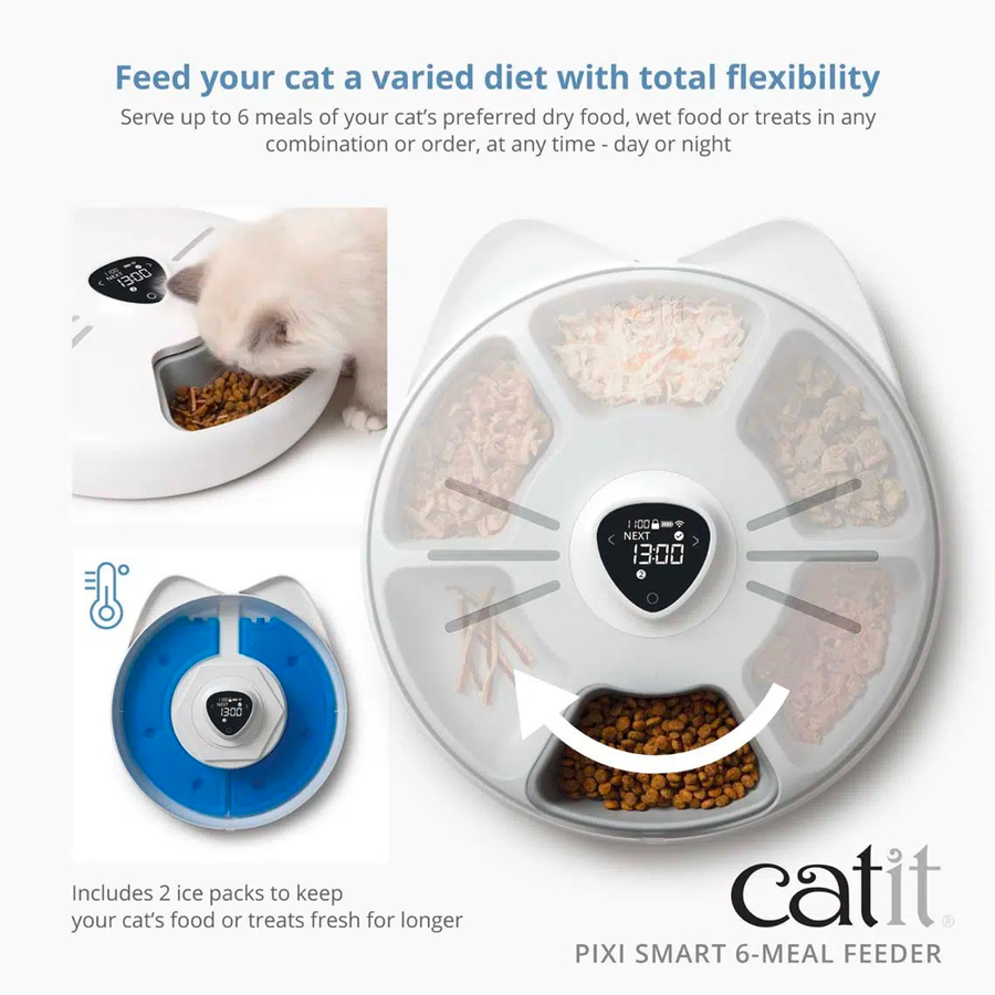 【Catiti】PIXI Smart 6-meal Feeder