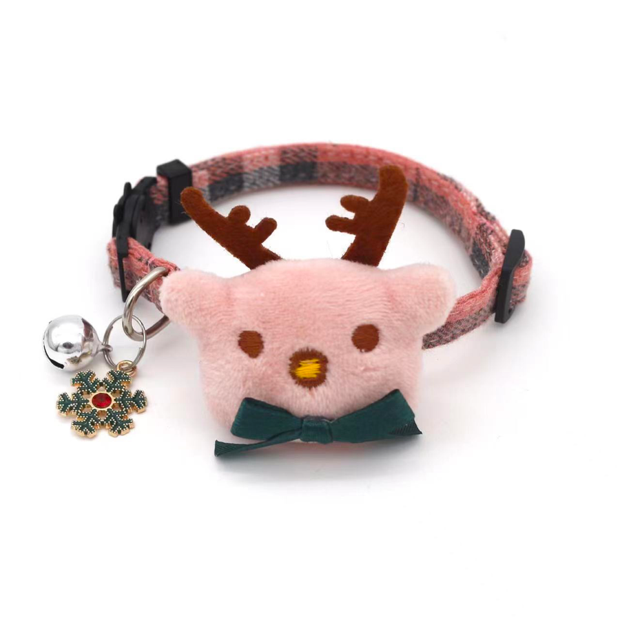 Christmas Deer Collar