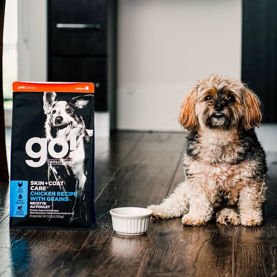 【Go! Solutions】Skin + Coat Care Dog Food - Chicken 25lbs