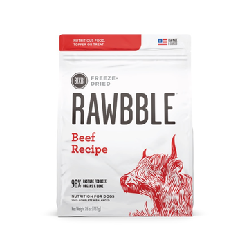【BIXBI】RAWBBLE® Freeze-Dried Dog Food 128g - Beef