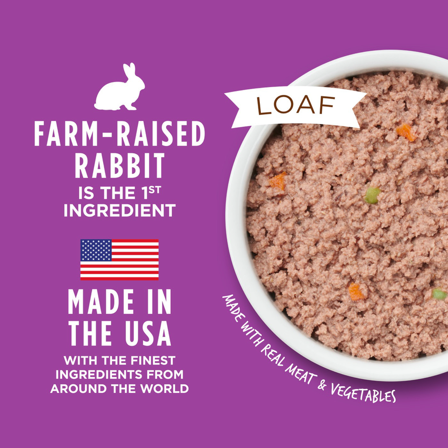 【INSTINCT】Canned Dog Food - Original Real Rabbit Recipe 6 x 13.2oz