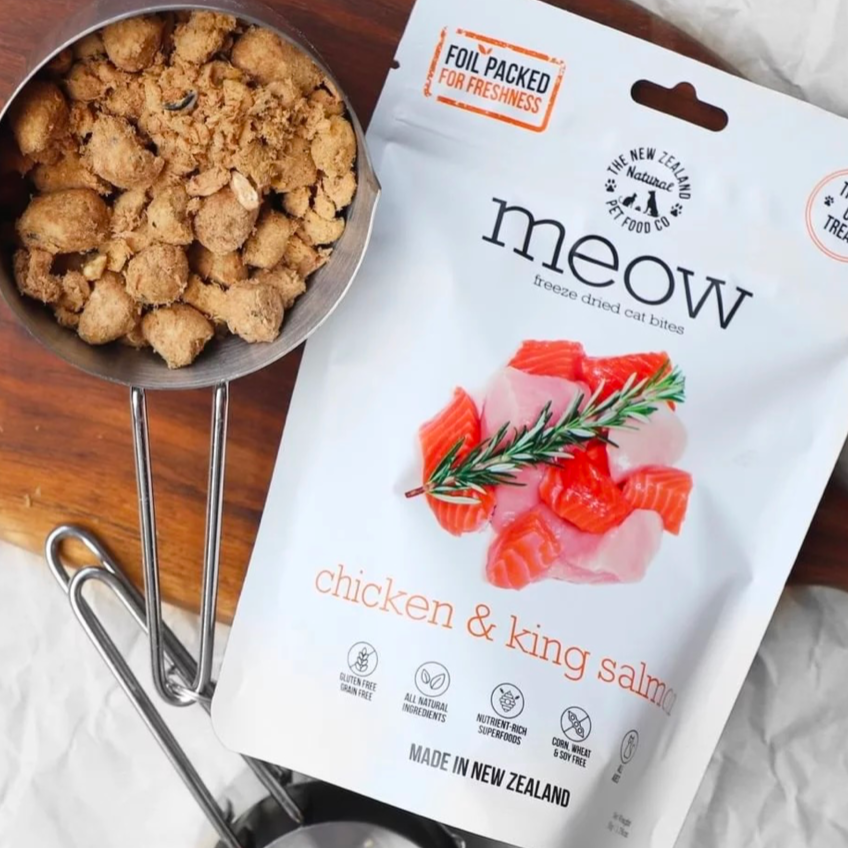 【Meow】Freeze-Dried Cat Food - Chicken & King Salmon