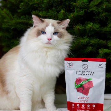 【Clearance】Meow Air Dried Cat Bites - Venison Recipe 750g