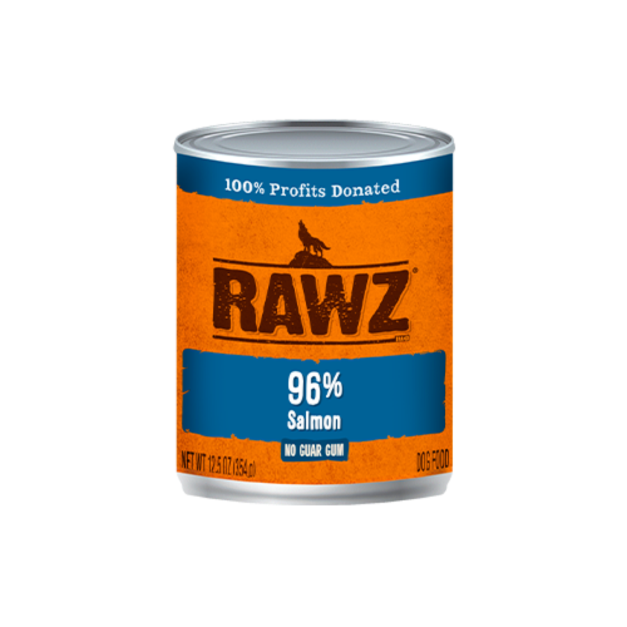 【Rawz】96% SALMON DOG FOOD 12.5oz x6
