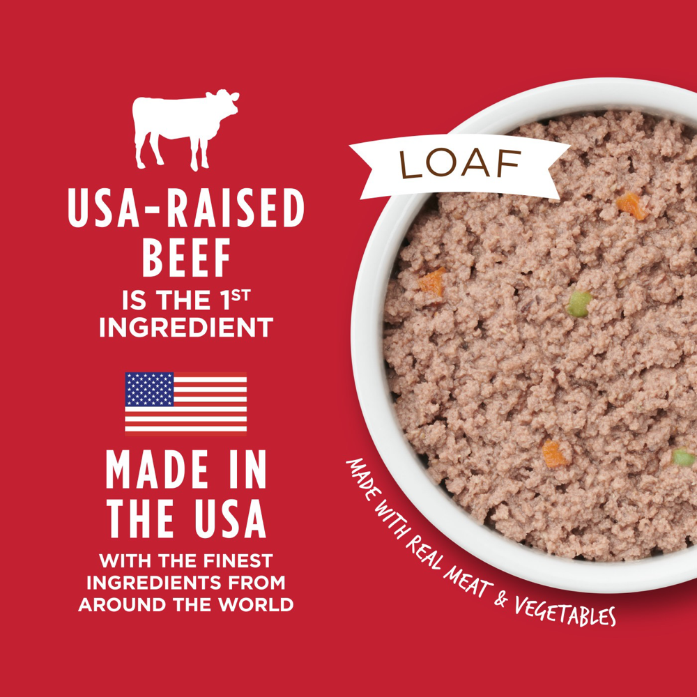 【INSTINCT】Canned Dog Food - Original Real Beef Recipe 6 x 13.2oz