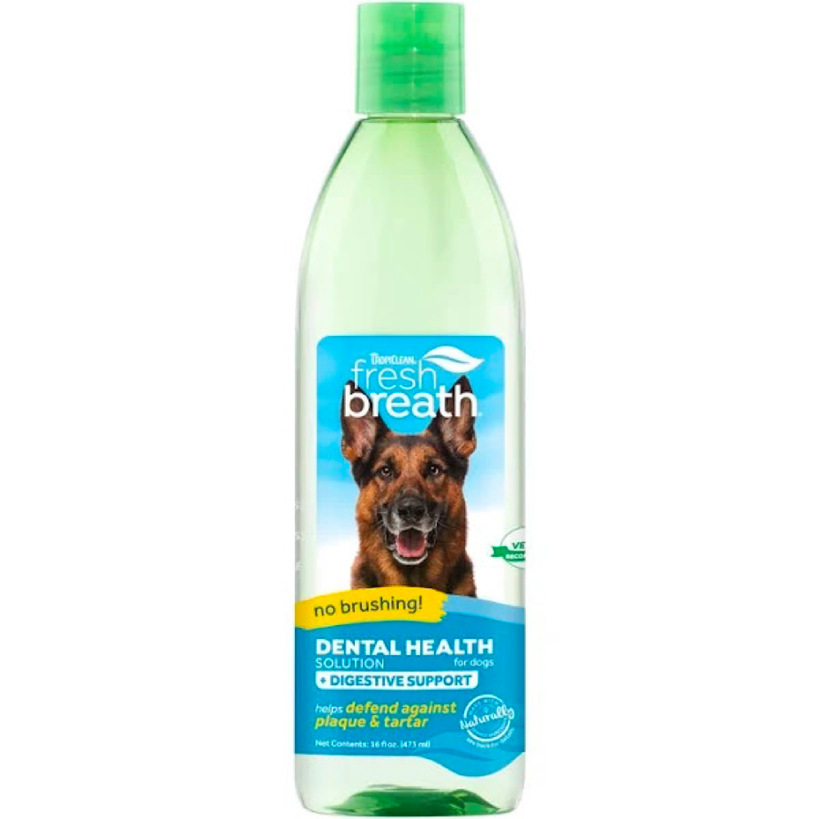 TropiClean Oral Care Water Additive for Dogs Plus Digestive Support