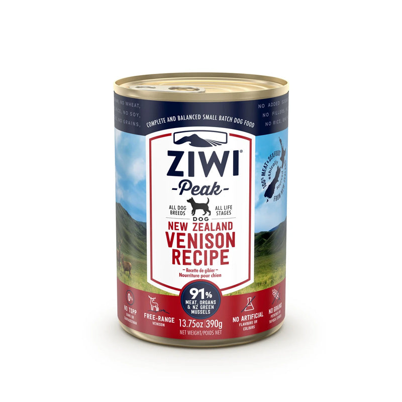 【Ziwi Peak】狗狗罐头 - 鹿肉 390g