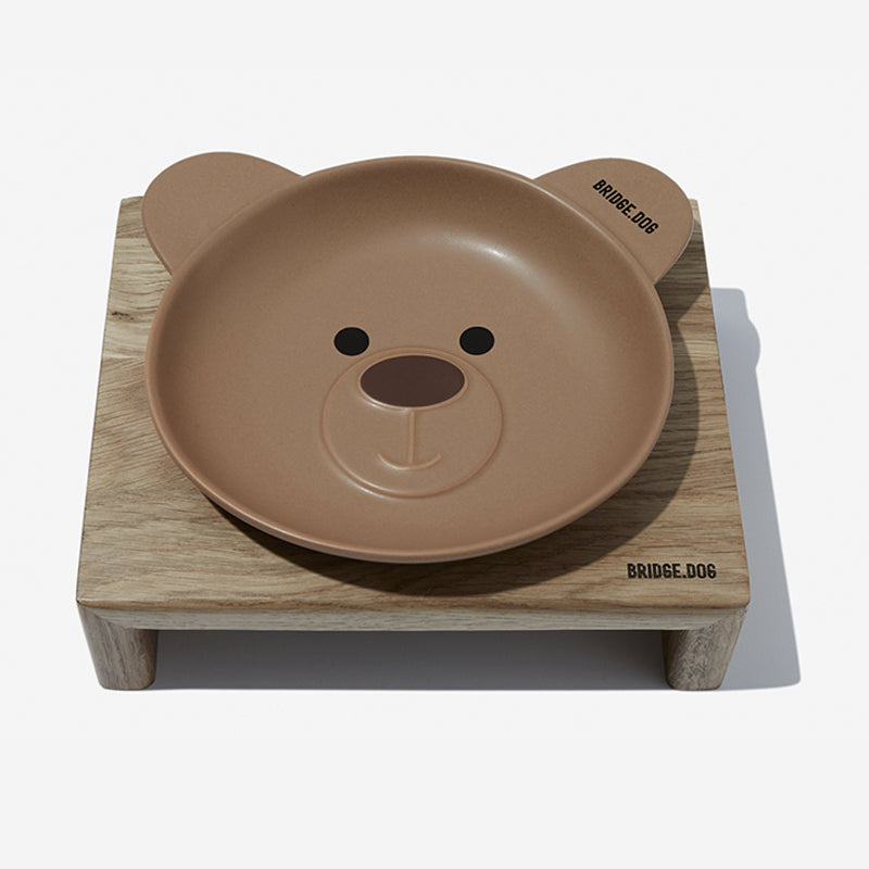 【BRIDGE DOG】Bear Dish - Caramel Face