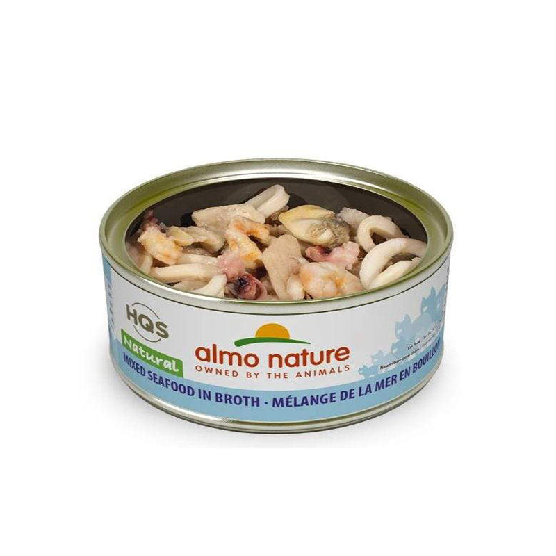 【Almo Nature】 Canned Cat Food - Mixed Seafood (2.5 oz can)