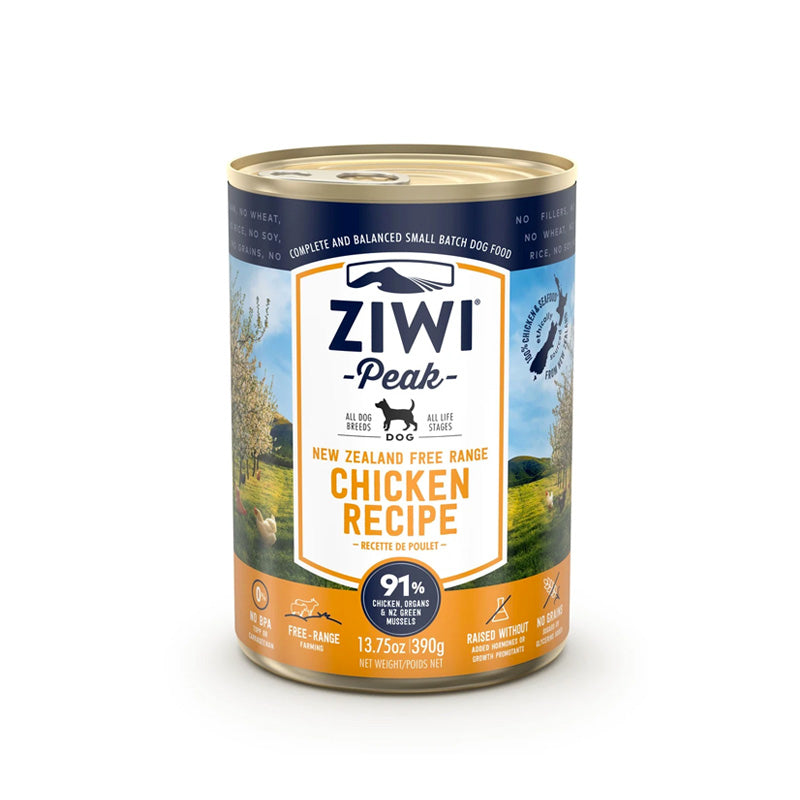 【Ziwi Peak】狗狗罐头 - 鸡肉 390g