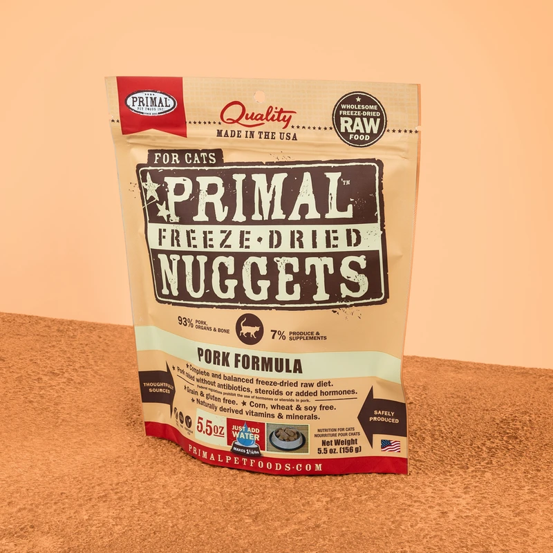 【PRIMAL】 Cat Freeze-Dried Nuggets - PORK